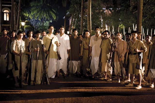 KHJJS -3 Abhishek Bachchan, Deepika Padukone, Sikander Kher & Vishaka Singh in Ashutosh Gowariker's 'Khelein Hum Jee Jaan Sey'