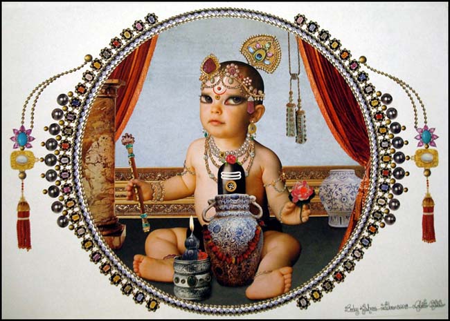 Roberto Custodio - Baby Krishna A Matter of Faith - Baby Krishna by Roberto Custodio, a tribute to Hindu deities.