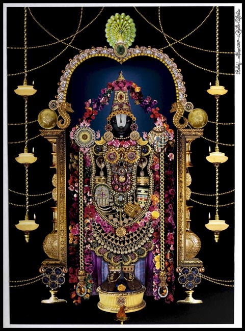 Roberto Custodio - Balaji Balaji, a tribute to Hindu Gods by Roberto Custodio whose work can be seen at RL Fine Arts in 'A Matter of Faith'