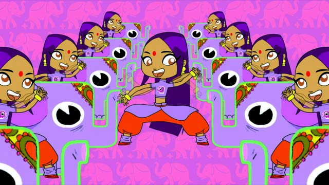 Sally Bollywood - 2 Sally Bollywood is a TV series about a young Indian girl detective who's quite a Bollywood dancer