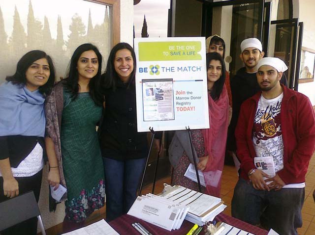 Cure Sonia - National Marrow Donor Program Cure Sonia is a project to get South Cure Asians registered bone marrow drive for Sonia Rai, who has Leukemia. here donors are gathered at the Gurdwara in Fremont, CA