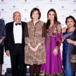 Raj and Veena Loomba, Cherie Blair, Preity Zinta and Joanna Lumley were in New York to raise funds for widows at the Loomba Foundation dinner