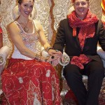 Anastasia and Nick Brien at Red Ribbon's Bollywood Gala