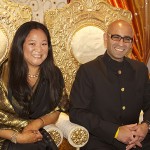 Deborah and Chetan Bhandari at Red Ribbon's Bollywood Gala
